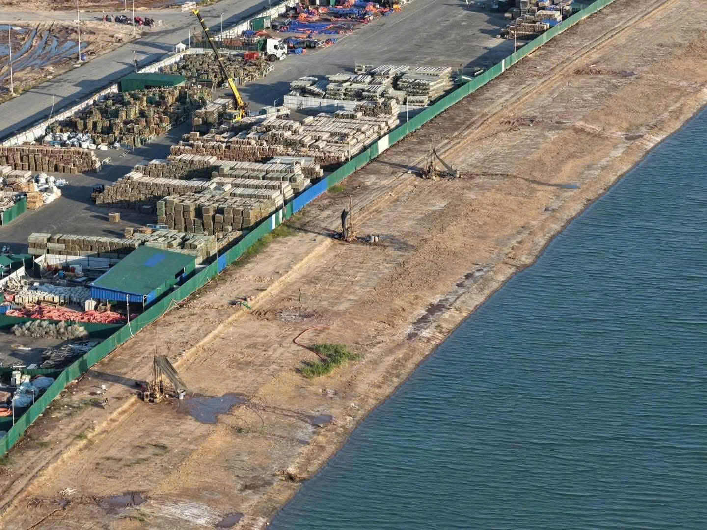 hình ảnh thực tế tháng 5/2026 của dự án Imperia Royal Island đảo Vũ Yên