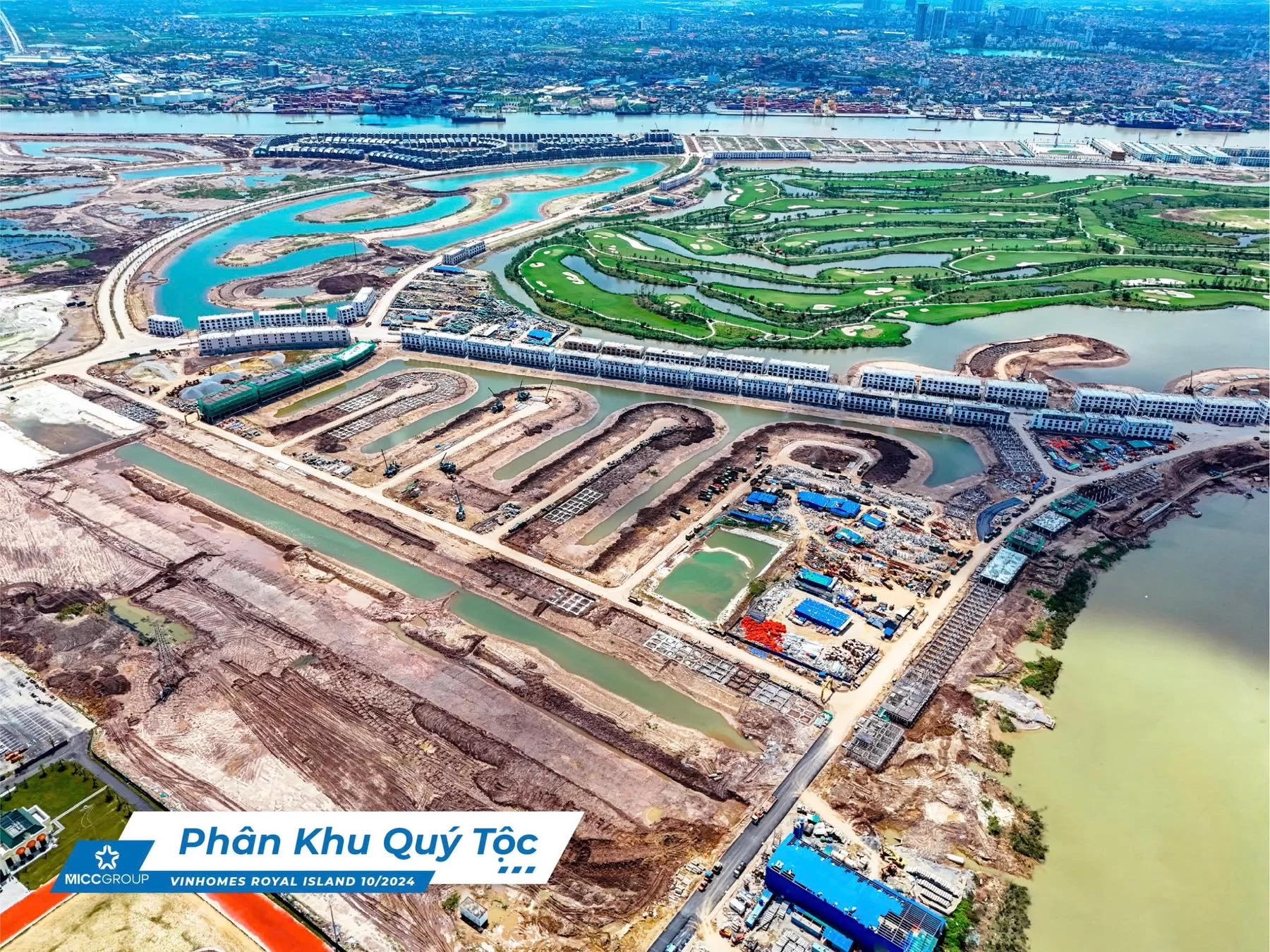 Tiến độ Phân khu Qúy Tộc