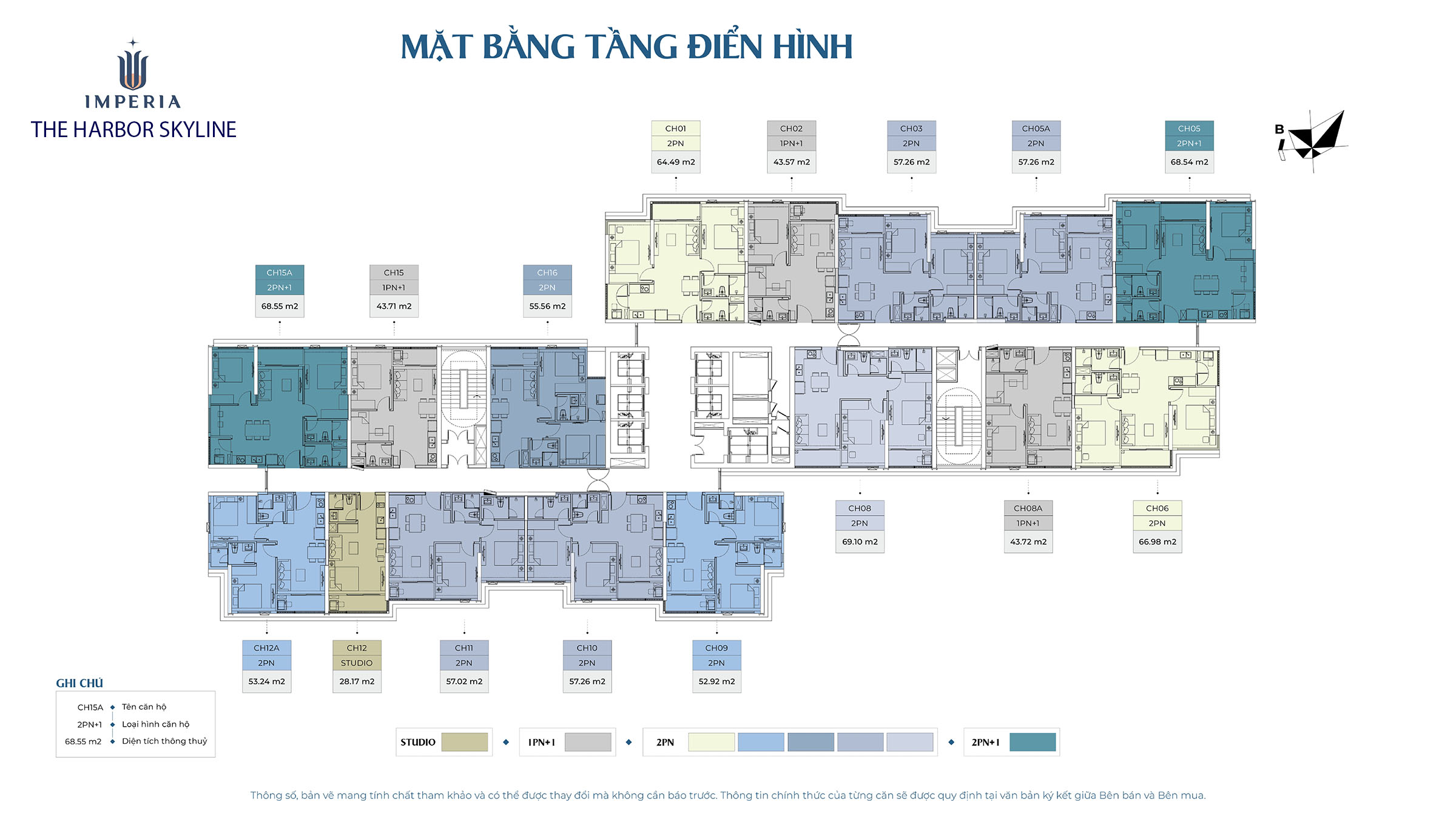 Mặt bằng tầng điển hình