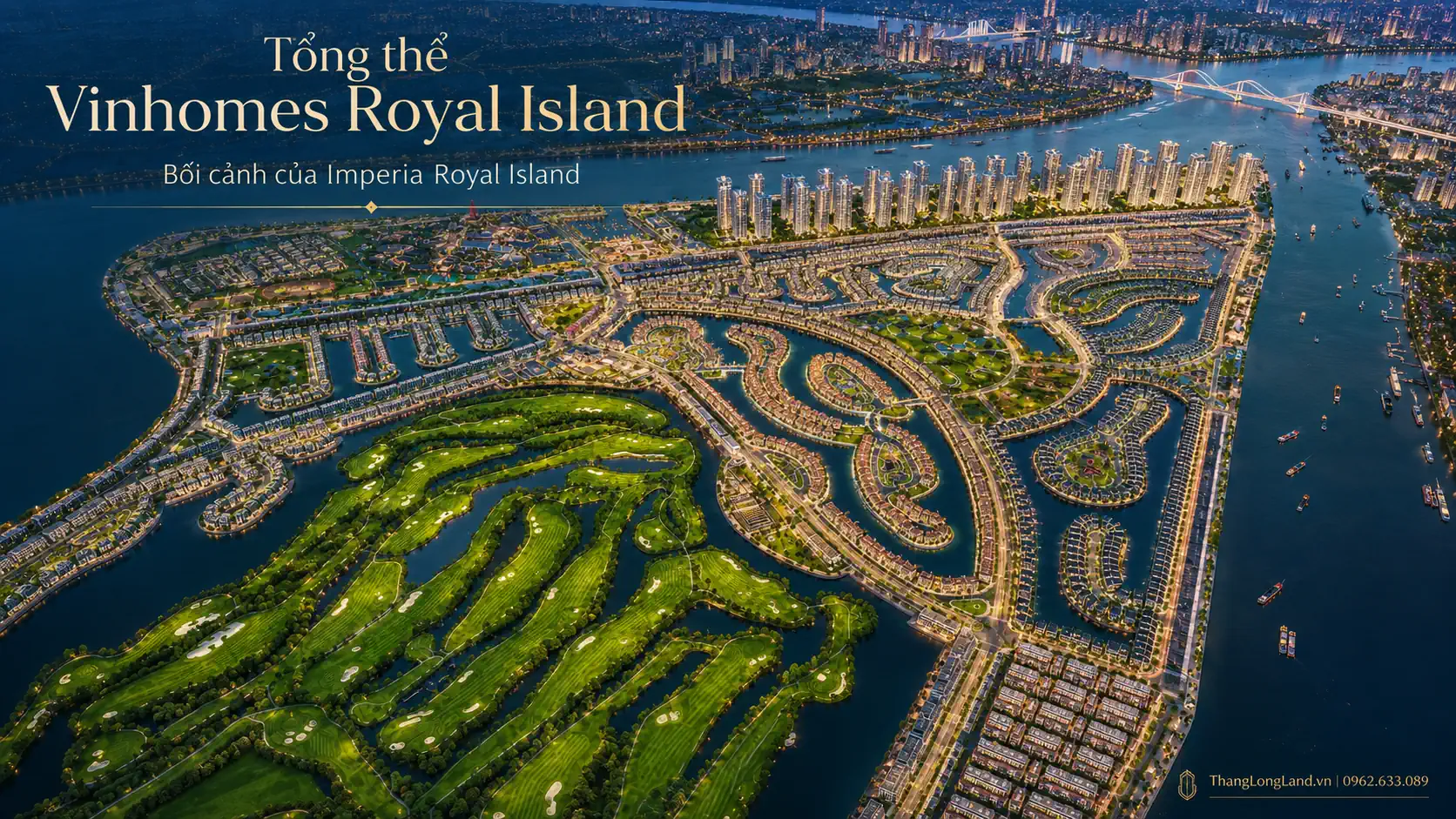 đại đô thị Vinhomes Royal Island.