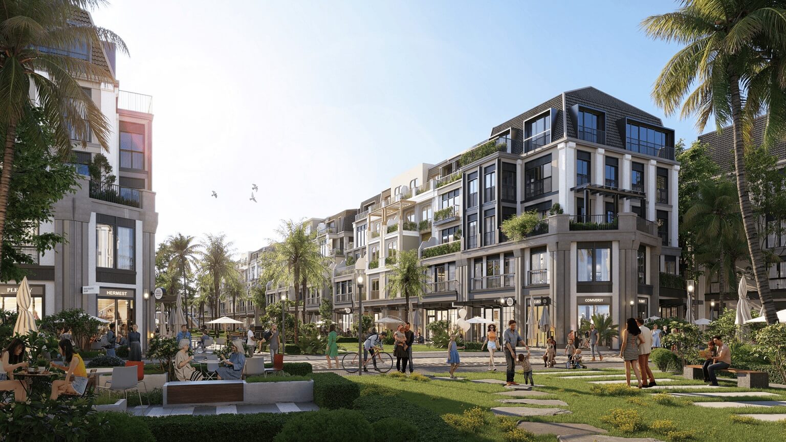 TOWNHOUSE SUN CÁT BÀ – XANH BOUTIQUE