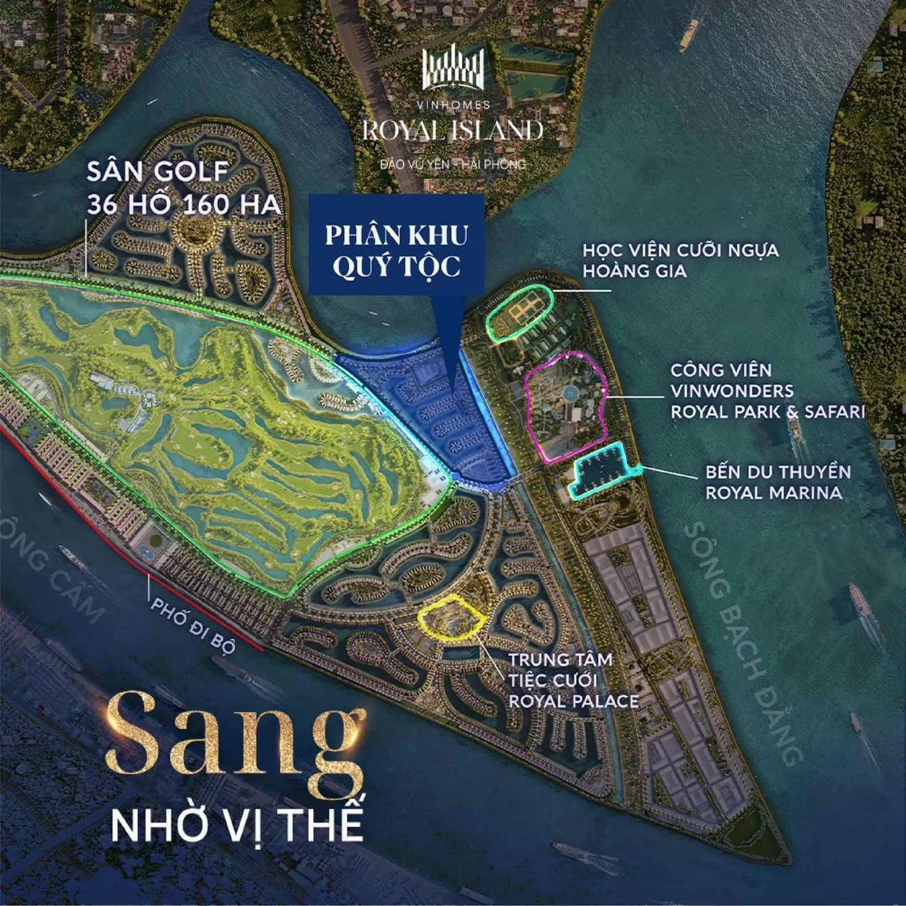 Phân khu Quý tộc Vinhomes Royal Island Vũ yên
