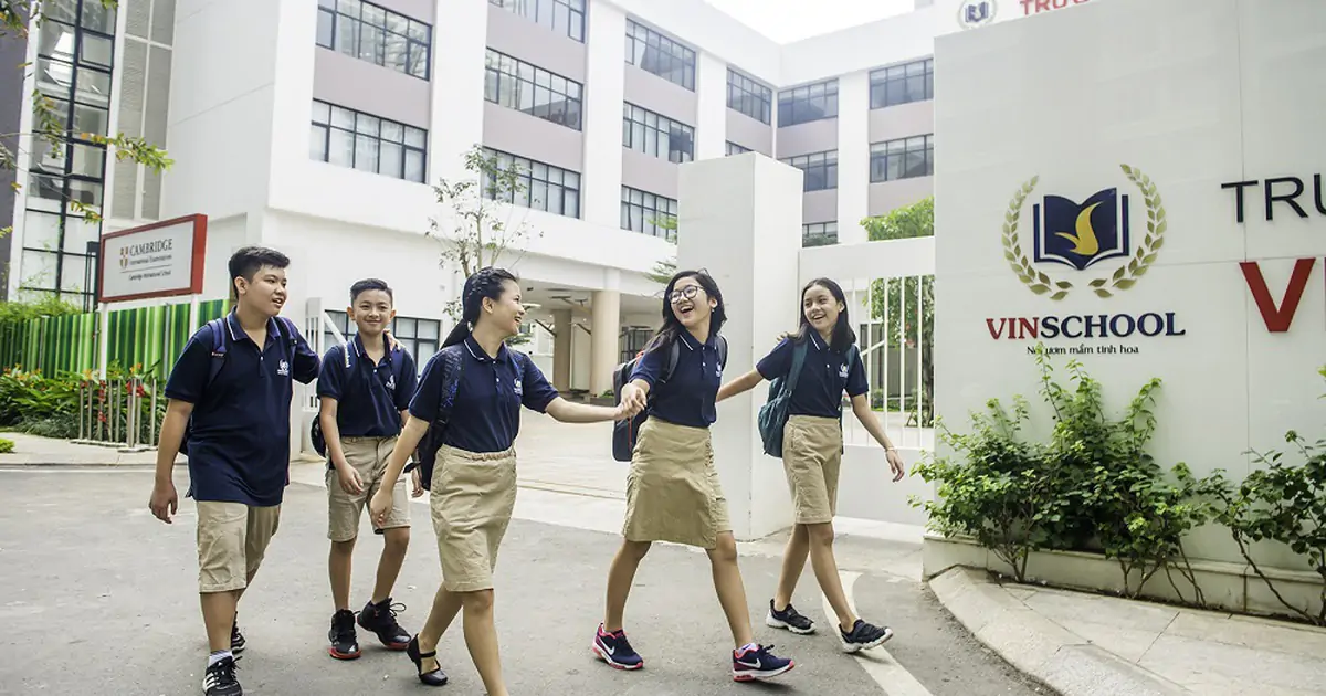 Hệ thống trường liên cấp Vinschool tại khu đô thị Vinhomes Royal Island Vũ yên