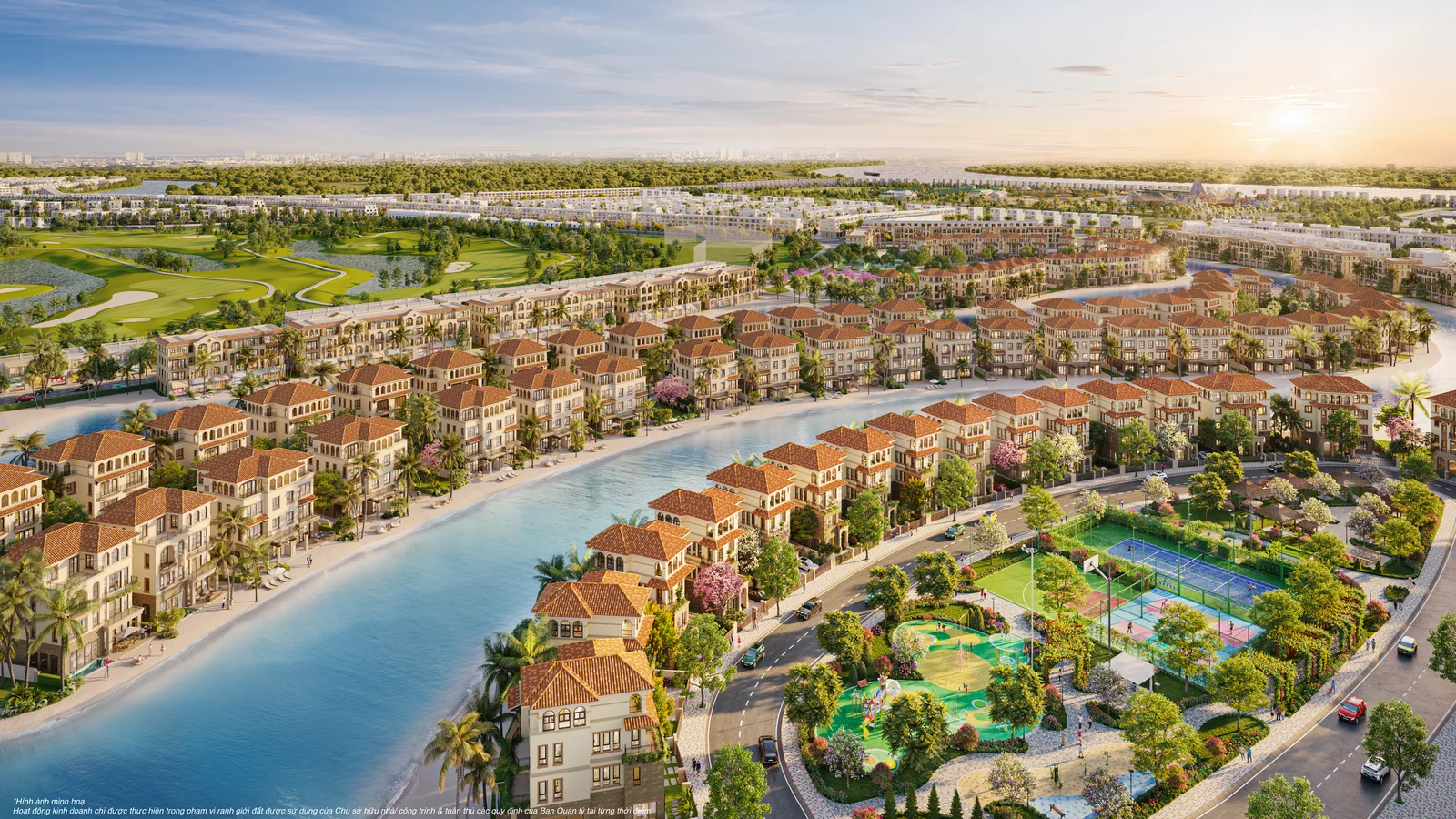 Sản phẩm ốc đảo Isla Bella Đảo vũ yên-Thiên về sống nghỉ dưỡng như resort