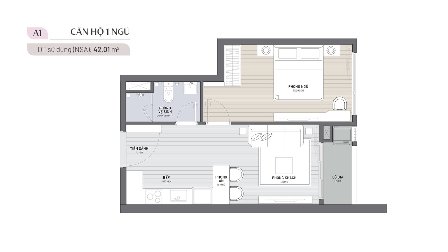 Layout thiết kế căn hộ