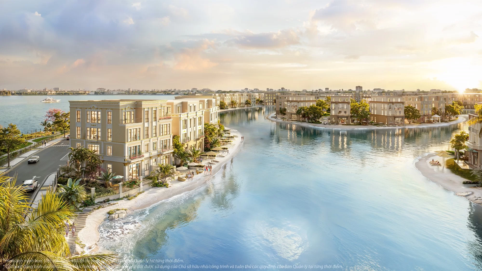 Không gian sống kết hợp với nghỉ dưỡng trong lành tại Khu đô thị sinh thái Vinhomes Royal Island vũ yên