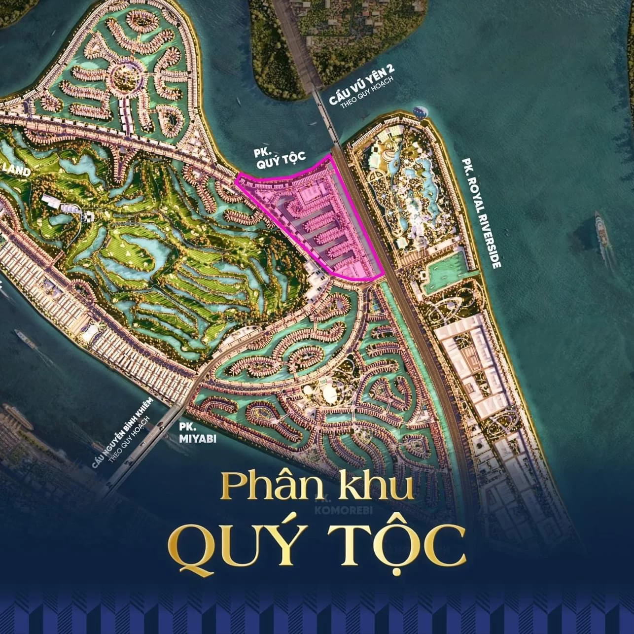 Phân Khu quý Tộc Vinhomes Royal Island Vũ yên
