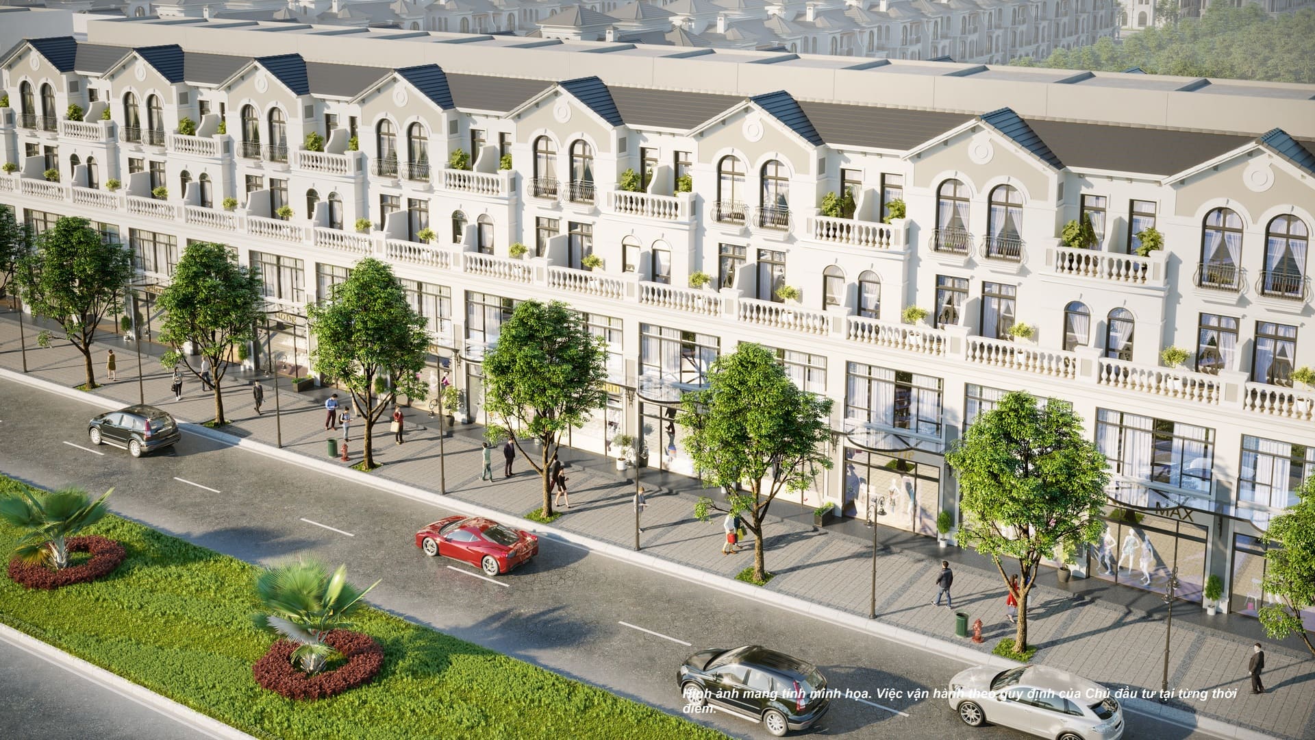 Những căn liền kề Vinhomes Dương Kinh vị trí đẹp View sông và công viên