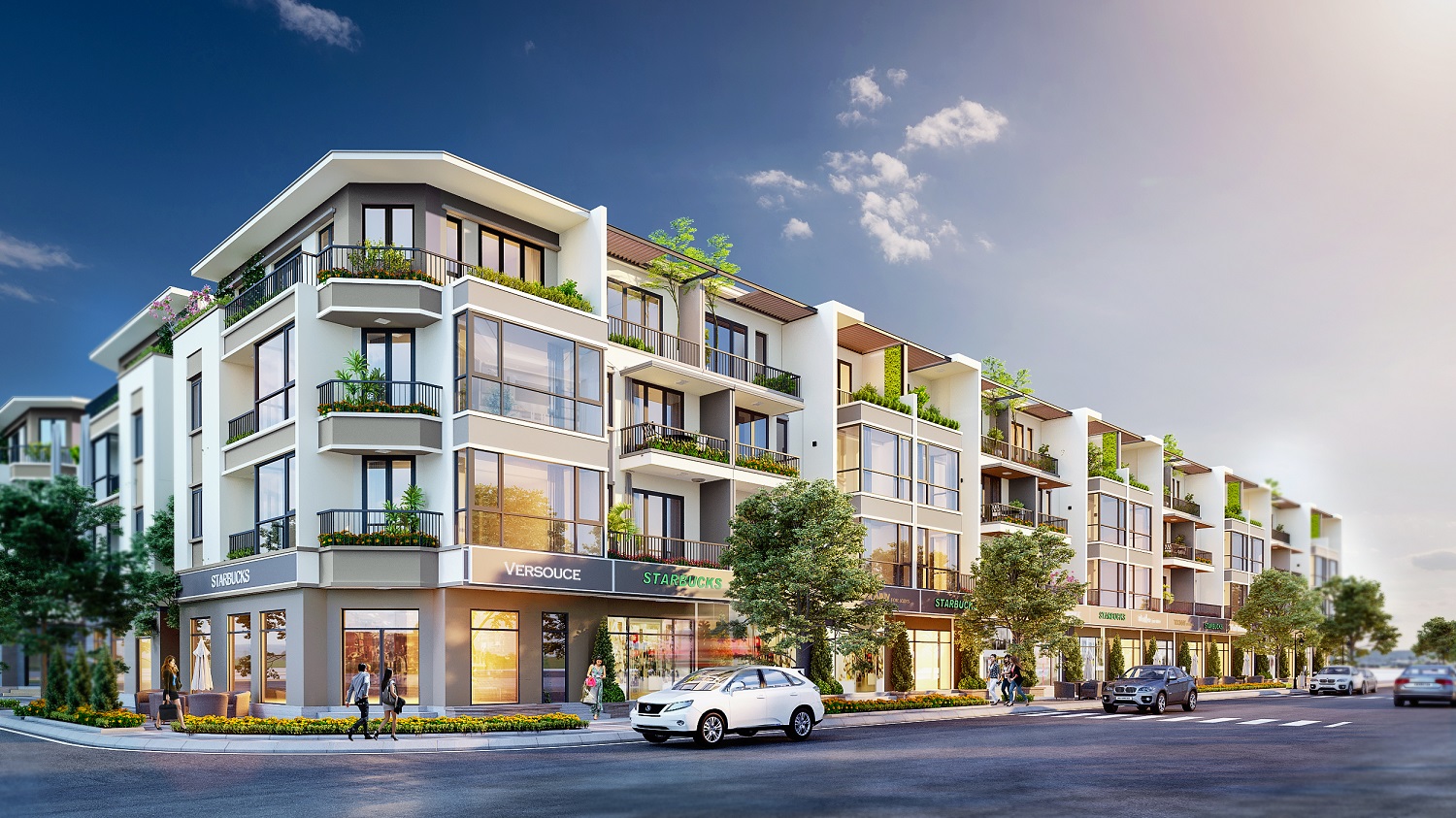 Mẫu Liền kề Vinhomes Dương Kinh – Vinhomes Golden City