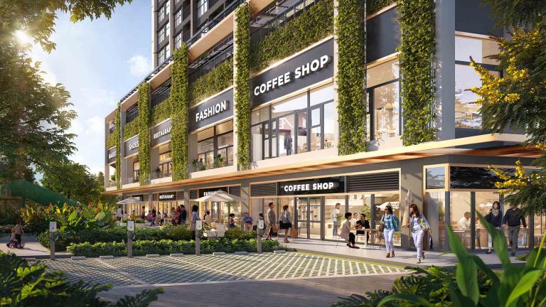 Shophouse khối đế