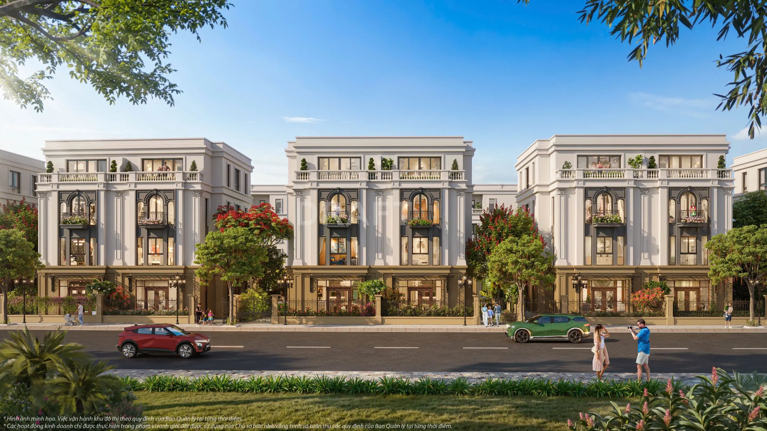 Biệt thự song lập Vinhomes Dương Kinh được thiết kế thân thiện và đẳng cấp