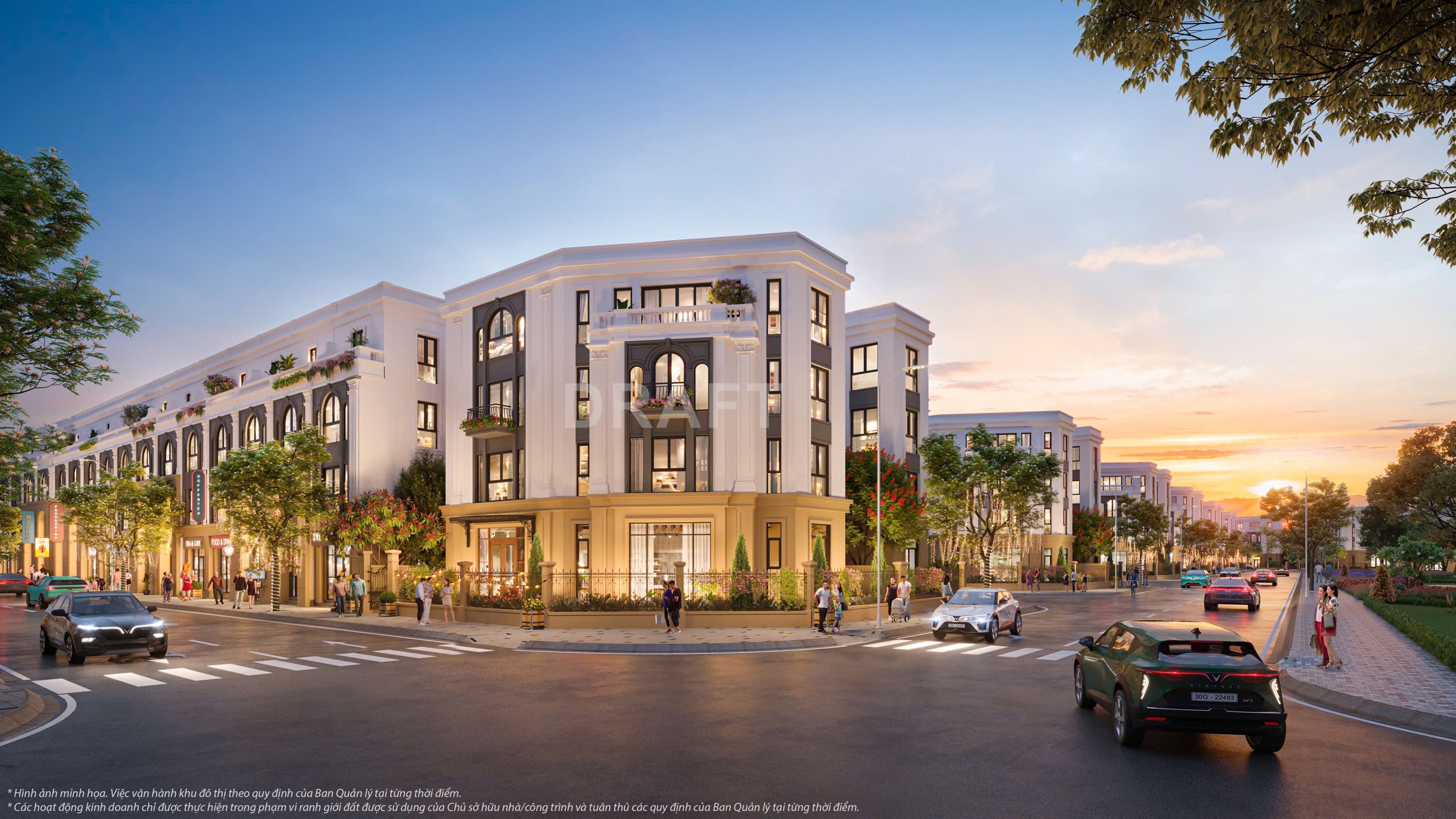 LIỀN KỀ & SHOPHOUSE VINHOMES DƯƠNG KINH