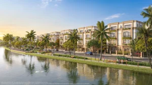Biệt thự đơn lập Vinhomes dương kinh có nhiều diện tích không gian thông thoáng